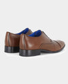 Remus Uomo Leather Dress Shoe - Polleat Brown [Size 7]