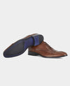 Remus Uomo Leather Dress Shoe - Polleat Brown [Size 7]