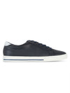 Remus Uomo Leather Trainers - Navy [Size 7/41]