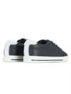 Remus Uomo Leather Trainers - Navy [Size 7/41]