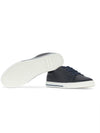 Remus Uomo Leather Trainers - Navy [Size 7/41]