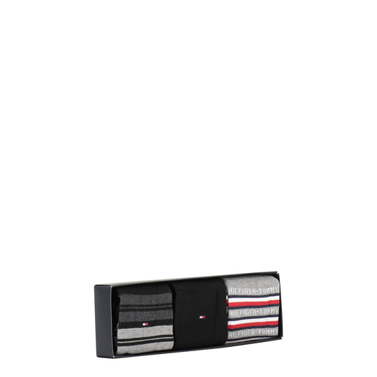 Tommy Hilfiger Mens 3-Pack Giftbox - Black