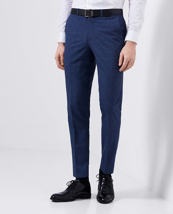 Remus Uomo Santi J Formal Trousers - Blue