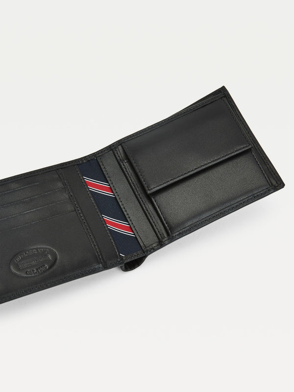 Tommy Hilfiger GP Eton CC and Coin Wallet & Key Fob - Black