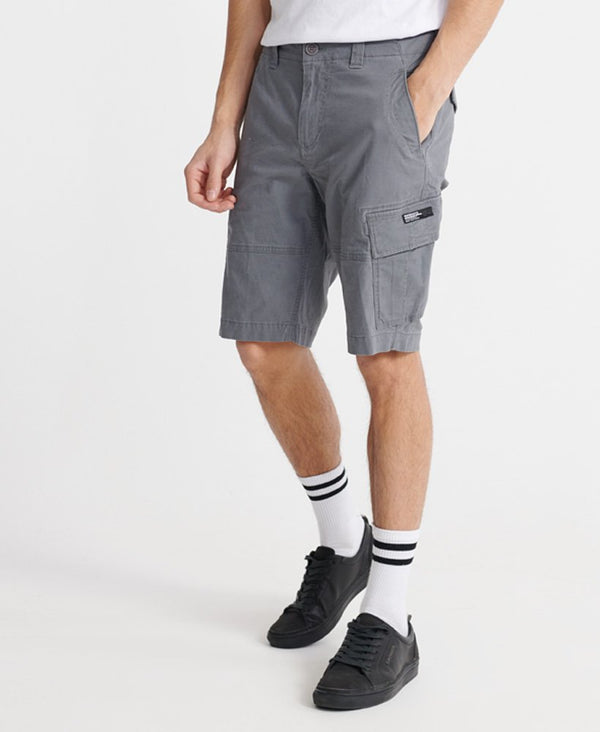 Superdry Vintage Core Cargo Shorts - Naval Grey | Kevin Bowens