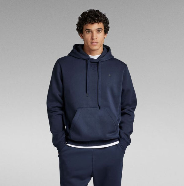 G-Star Premium Core Hooded Sweater - Sartho Blue