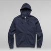 G-Star Premium Core Hooded Zip Sweater - Sartho Blue