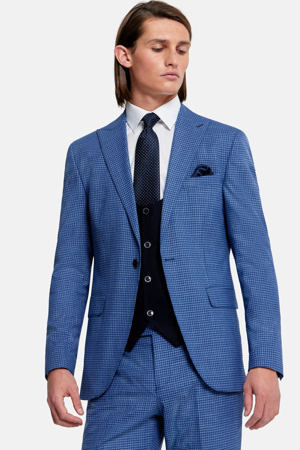 Benetti Cairo 3 Piece Suit - Blue