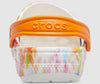 Crocs Classic Tie Dye Graphic Clog - Orange Zing / Multi 206995-83B