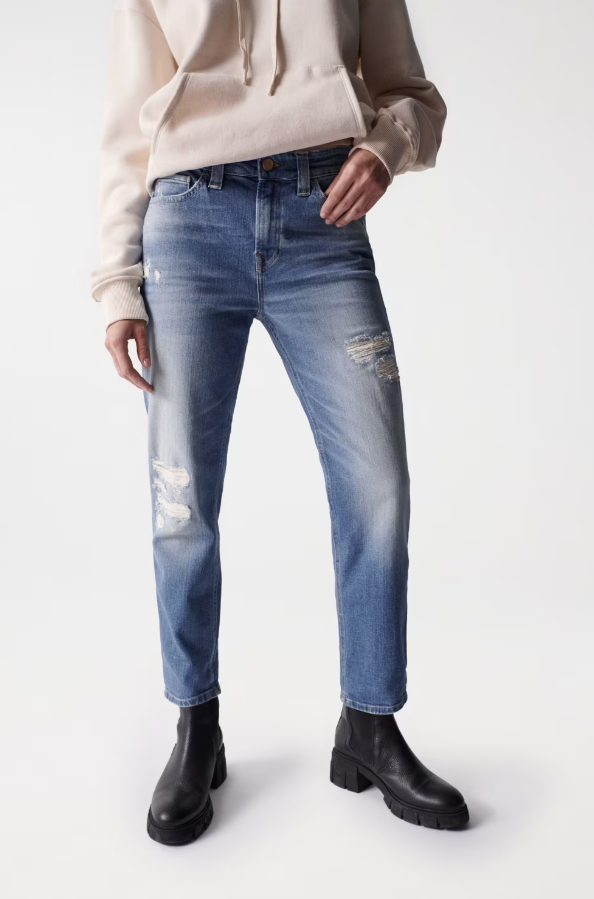 Salsa Cropped Slim True Jeans - 21005706