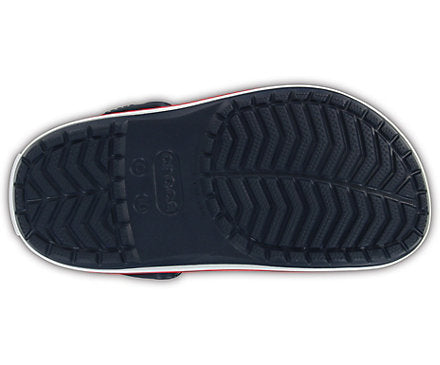 Kids Crocband Clog - Navy & Red 204537-485