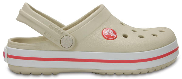 Kids Crocband Clog  Beige Red 204537-1AS