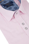 Benetti David Short Sleeve Shirt - Pink [Size XL]