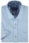 Benetti David Short Sleeve Shirt - Sky [Size XL]