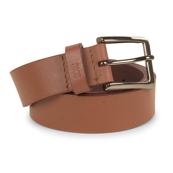 Dice Leather Belt - Tan