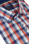 Benetti Drew Short Sleeve Shirt - Rust [Size M]