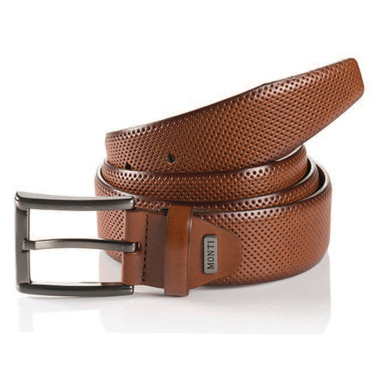 Monti Dublin Belt Tan