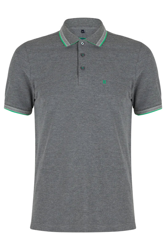 Benetti Enzo Polo Shirt - Mid Grey [Size L]