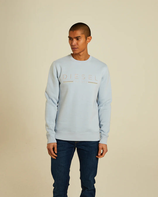 Diesel Frankie Sweatshirt - Buoy Blue [Size 2XL]