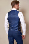 Marc Darcy George 3 Piece Suit - Royal Blue