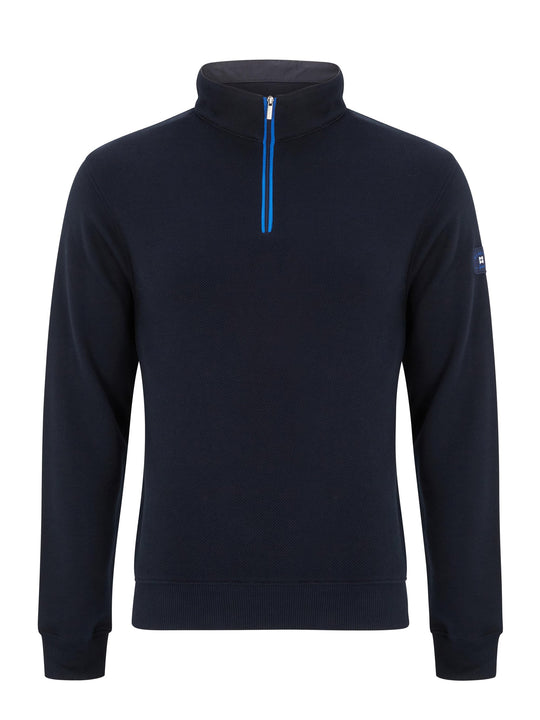 Benetti George Half Zip - Navy [Size XL]