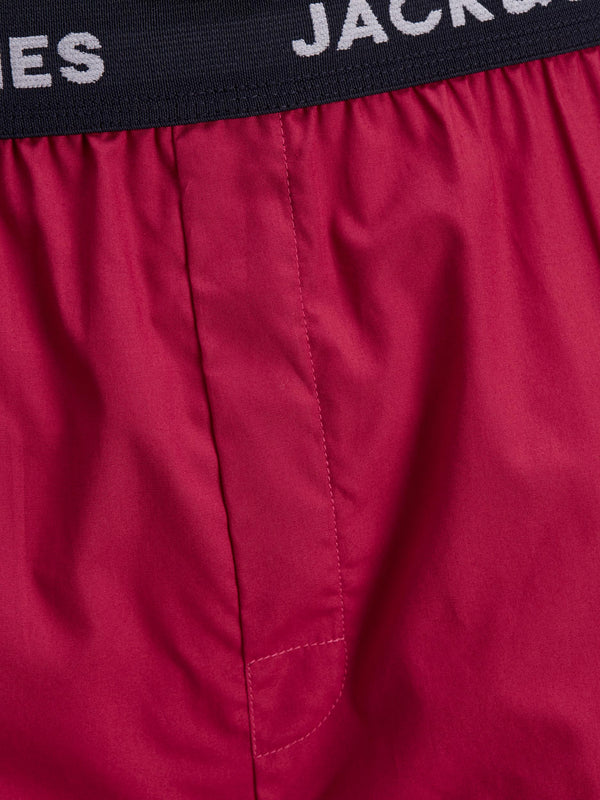 Jack & Jones Check Woven Trunks 2 Pack