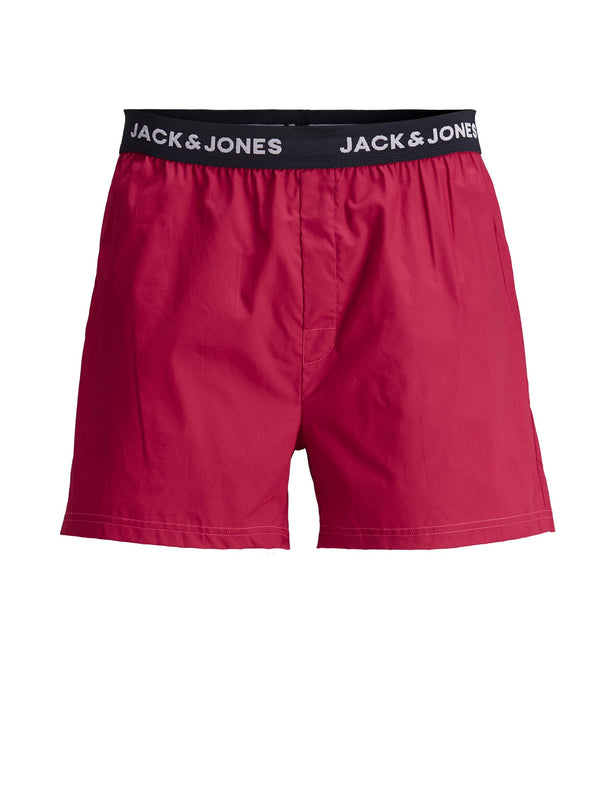 Jack & Jones Check Woven Trunks 2 Pack