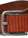 Jack & Jones Royale Leather Belt - Cognac