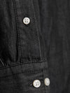Jack & Jones Boys Plain Denim Shirt - Black Denim