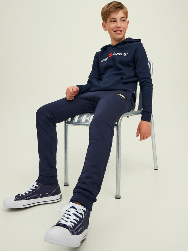 Jack & Jones Boys Gordon Lock Sweat Pants - Navy Blazer