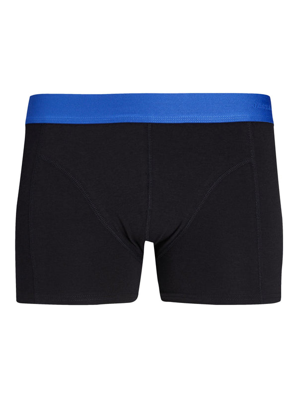 Jack & Jones Hawaiian Bamboo 3 Pack Trunks - Black