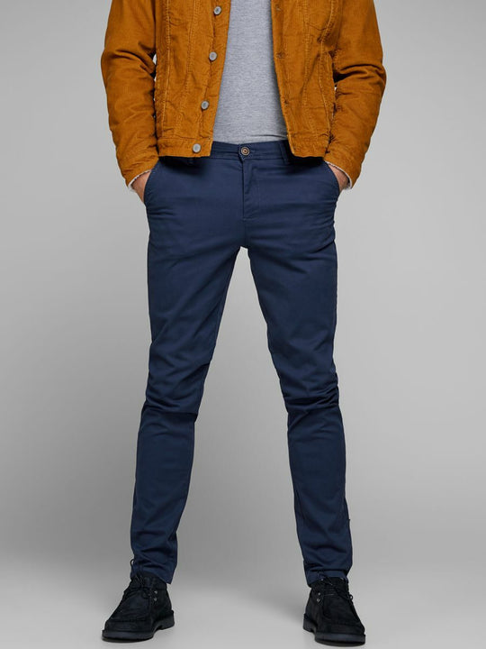 Jack & Jones Marco Bowie Slim Chino - Navy Blazer