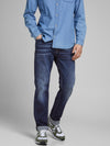 Jack and Jones Clark 278 Regular Fit Jeans - Blue Denim