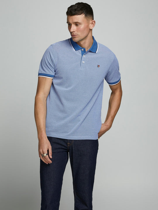 Jack & Jones Bluwin Polo - Bright Cobalt [Size L]