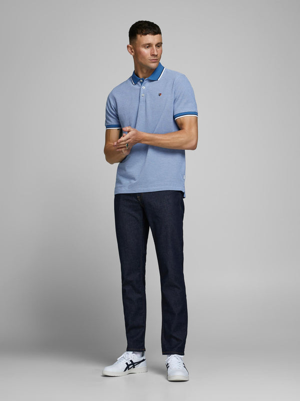 Jack & Jones Bluwin Polo Short Sleeve - Bright Cobalt [ Size L ]