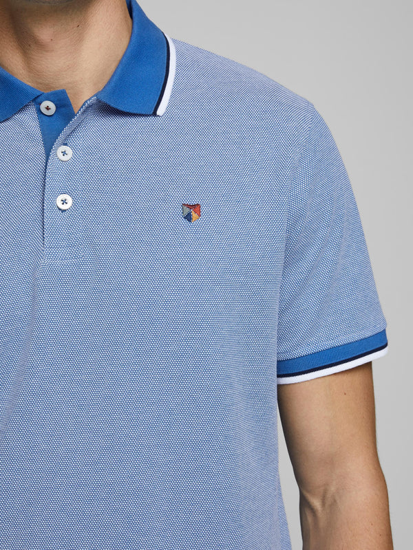 Jack & Jones Bluwin Polo Short Sleeve - Bright Cobalt [ Size L ]