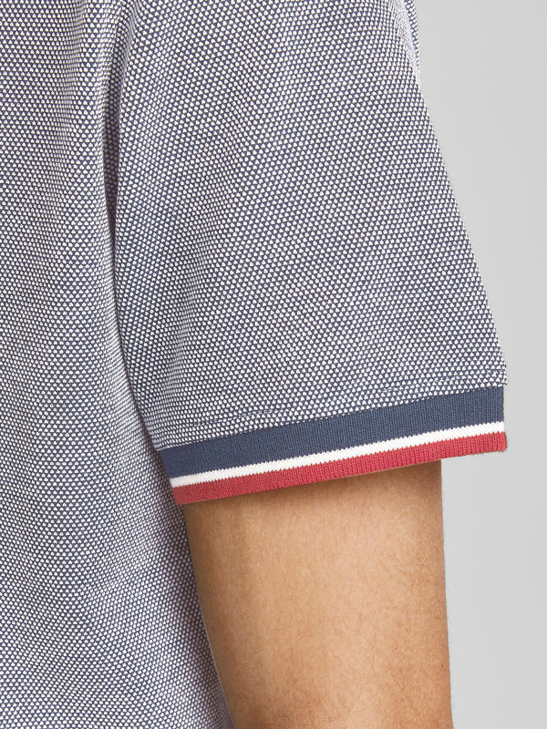 Jack and Jones Bluwin Polo Short Sleeve - Mood Indigo