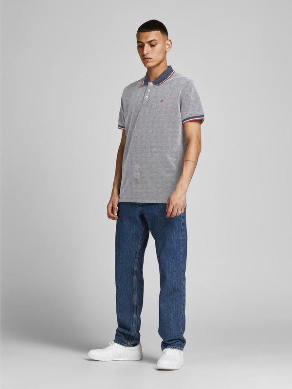Jack and Jones Bluwin Polo Short Sleeve - Mood Indigo