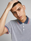 Jack and Jones Bluwin Polo Short Sleeve - Mood Indigo