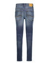 Jack & Jones Boys Dan Fox Skinny Fit Jeans 576  - Blue Denim