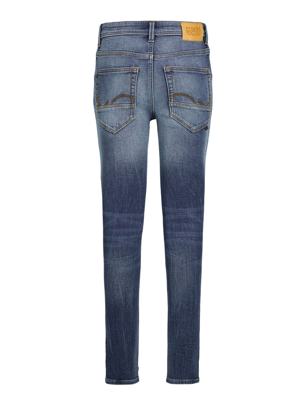 Jack & Jones Boys Dan Fox Skinny Fit Jeans 576  - Blue Denim