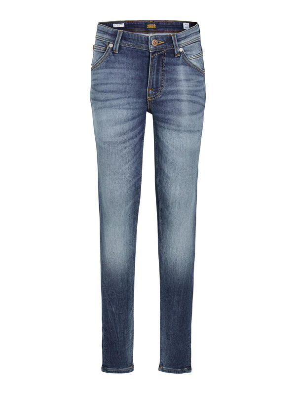 Jack & Jones Boys Dan Fox Skinny Fit Jeans 576  - Blue Denim