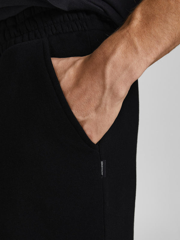 Jack & Jones Star Sweat Shorts - Black