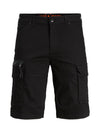 Jack & Jones Dex Cargo Shorts - Black