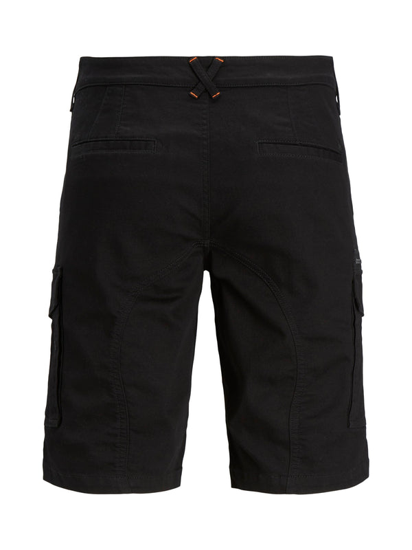 Jack & Jones Dex Cargo Shorts - Black