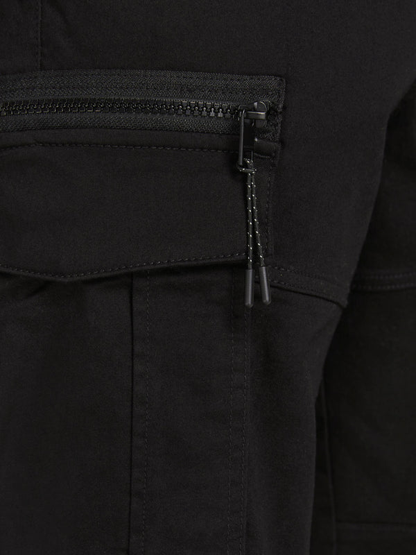 Jack & Jones Dex Cargo Shorts - Black