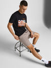 Jack & Jones Star Sweat Shorts - Fungi