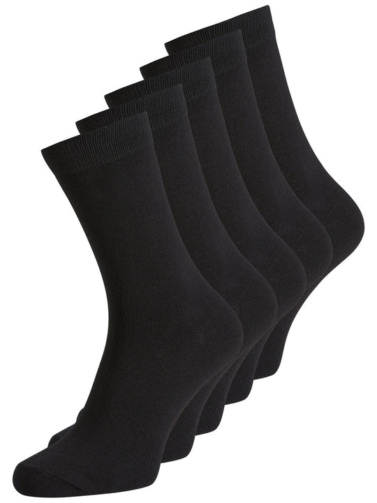 Jack & Jones Jens 5 Pack Socks - Black