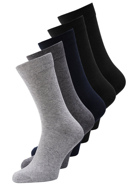 Jack & Jones Jens 5 Pack Socks - Colour Mix
