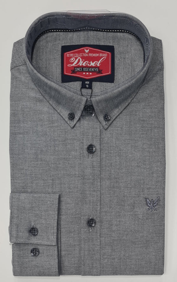 Diesel John Shirt - Grey [Size 14]